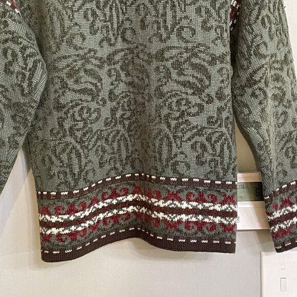 Nordic Design Sweater Cardigan Wool Blend Womens Sz‎ Small EUC - Picture 7 of 14